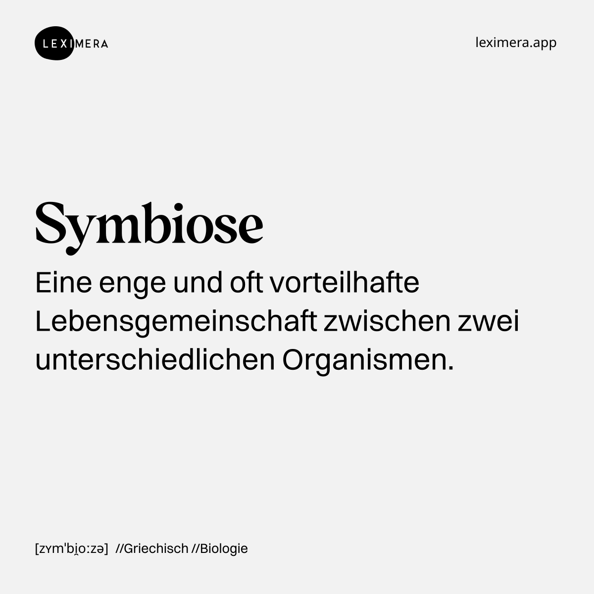 Symbiose