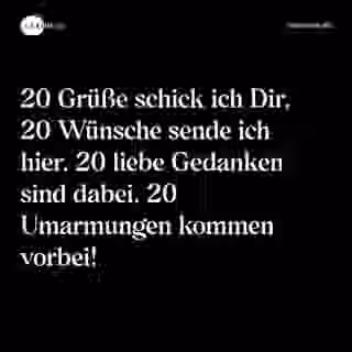 Herzliche Grüße und Wünsche zum Geburtstag