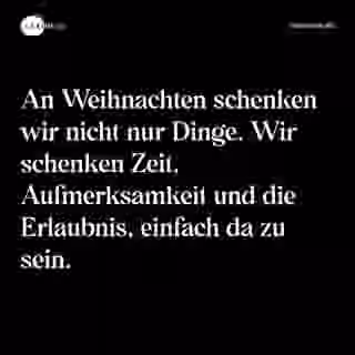 Die wahren Geschenke