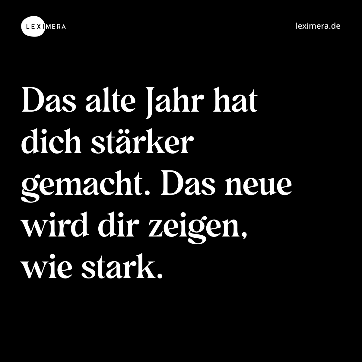 Stärker als du denkst