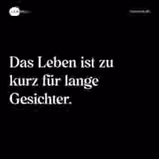 Kurzes Leben, langes Gesicht