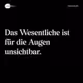 Unsichtbar und wesentlich