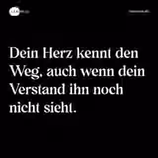Das Herz kennt den Weg