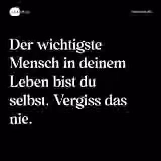 Du bist der wichtigste Mensch