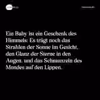 Das Geschenk des Lebens: Ein Baby