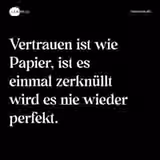 Die Zerbrechlichkeit des Vertrauens