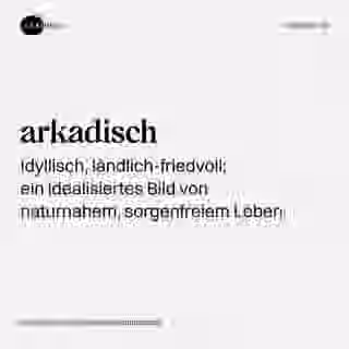 arkadisch - Visualisierung