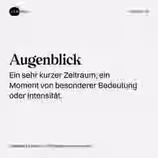 Augenblick - Visualisierung