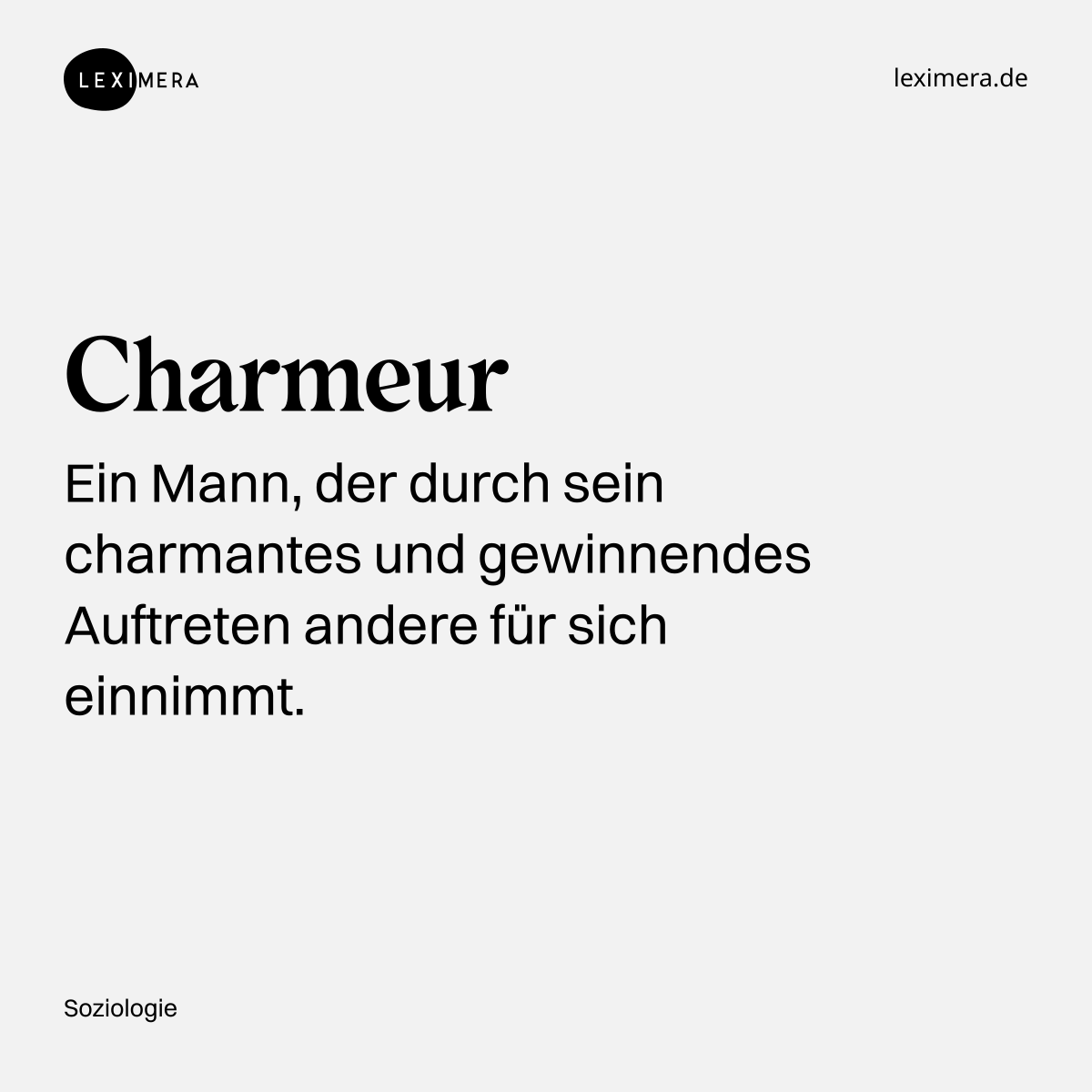 Charmeur - Visualisierung