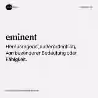 eminent - Visualisierung