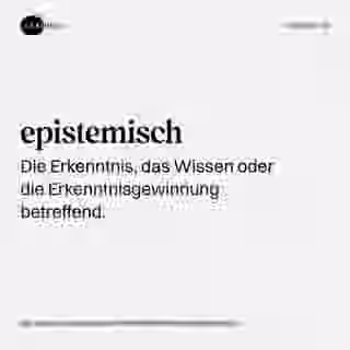 epistemisch - Visualisierung
