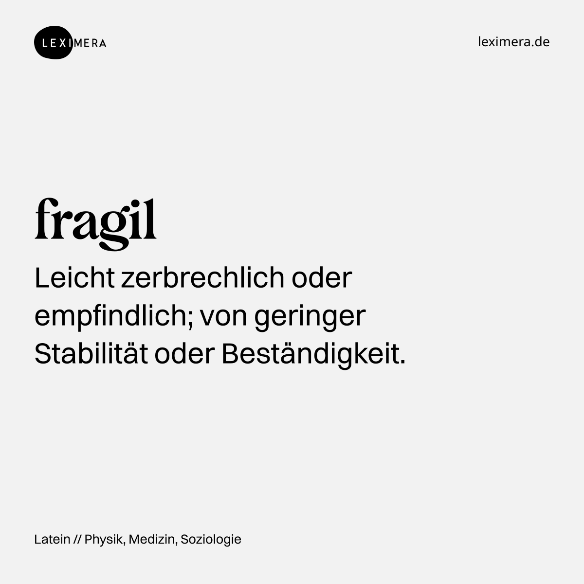 fragil - Wort Bild